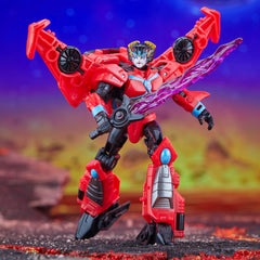 Windblade arms move for flexible attack stances and dynamic displays.