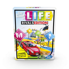 Hasbro Gaming The Game of Life Rivals Edition board game for two players, quick play and friendly competition.