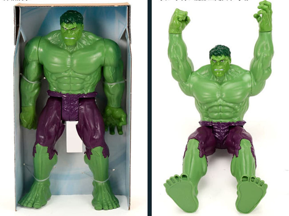 HasbroSeries Hulk figure accessories include poseable limbs and durable packaging.