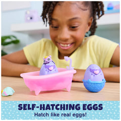 Hatchimals Alive color-change water reveals bright shifts in cold and warm moments
