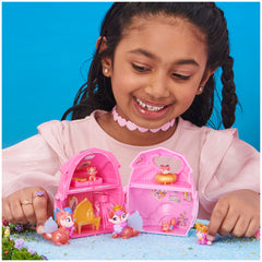 Small Hatchimals egg revealing one to three babies for surprise hatch
