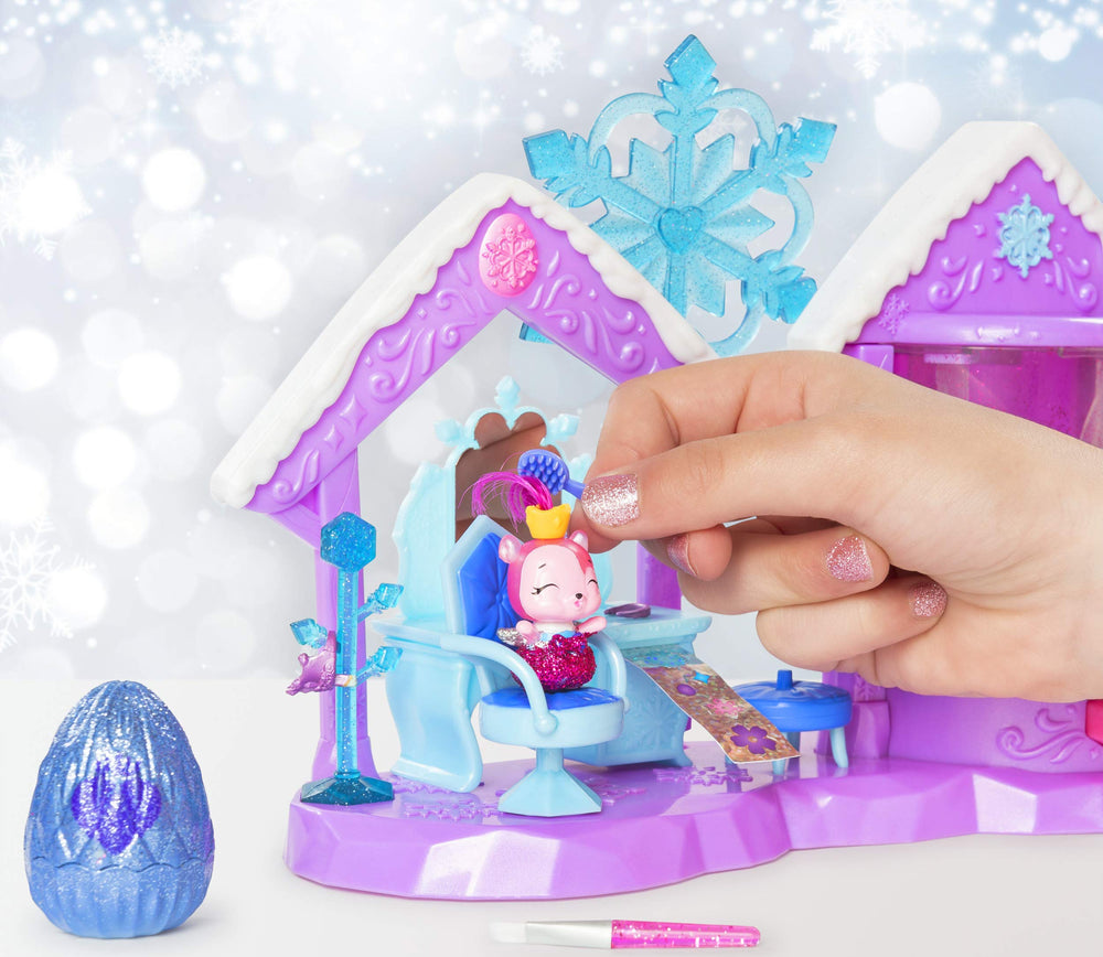 Royal Snow Ball theme inspires imaginative play with exclusive Hatchimals characters.