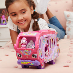 Hatchimals Rainbow-Cation Camper rooftop bed for naptime scenes