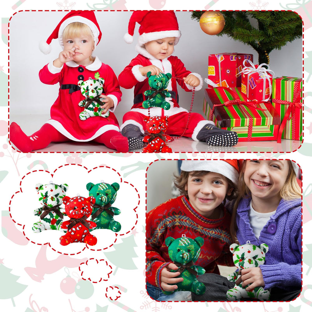 Haull Christmas mini bears packaged set ready for gifts or party favors