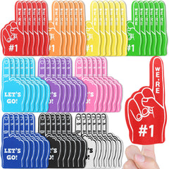 HAVAGDTM mini foam finger football prop boosts game day cheer.