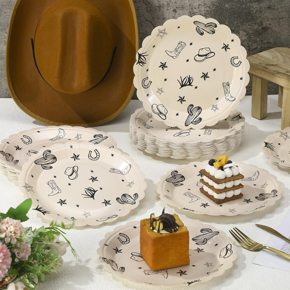 Havawish cactus-pattern plate design brings desert flair.