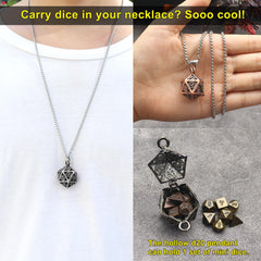 Haxtec tiny 6mm D6 dice for on-the-go sessions.