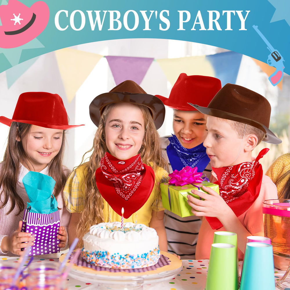 Haysandy hat side view, classic western look for kids.