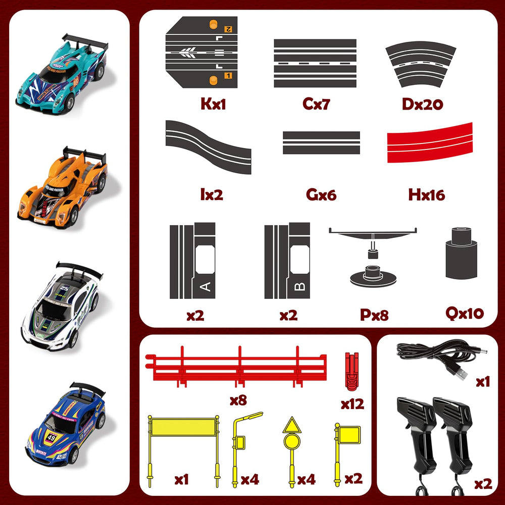 Hayxun automatic lap counter shows real-time progress during races