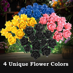 HAYXUN blue roses gift idea, meaningful keepsake for anniversaries, birthdays, or friendship.