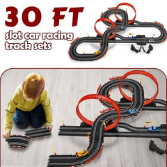Hayxun snap-together track pieces enable quick, frustration-free assembly