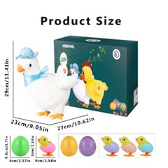 hbbhml singing chicken eggs laying action adds charming sensory play