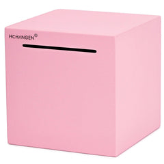 HCHANGEN pink piggy bank front view for focused saving