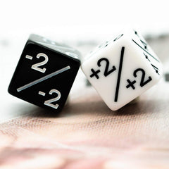 HDdais polyresin token dice counters with durable, smooth surface for long use