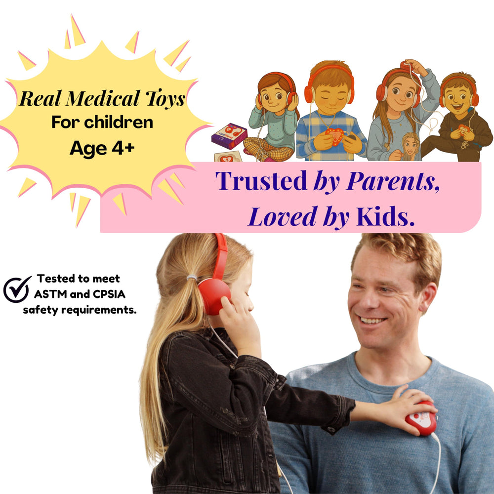 Heartbeats STEM medical learning gift for kids sparks early scientific interest