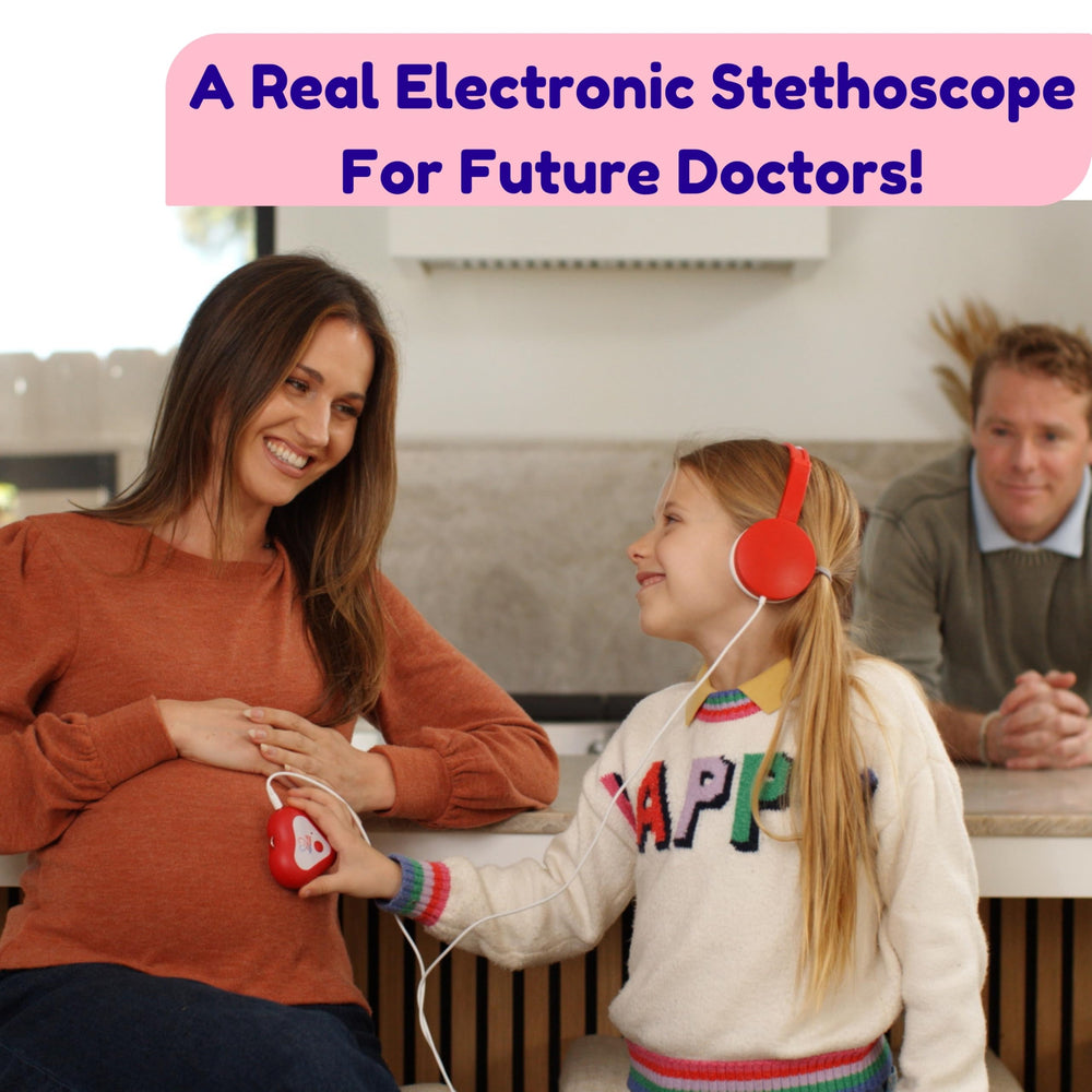 Heartbeats stethoscope toy suitable for classroom and homeschool activities