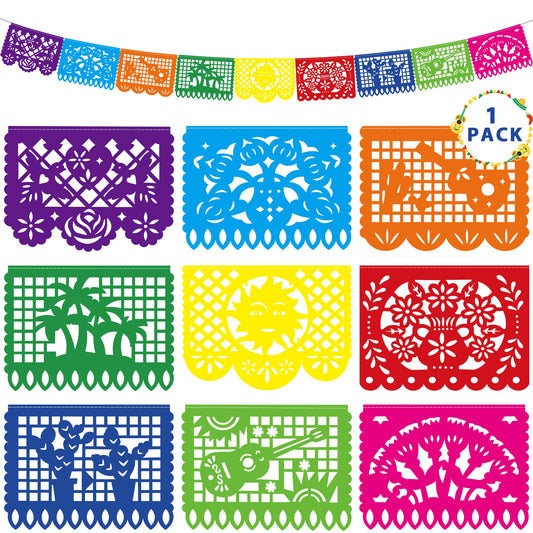 Heartome Cinco de Mayo banner spans 18 ft for large celebrations.