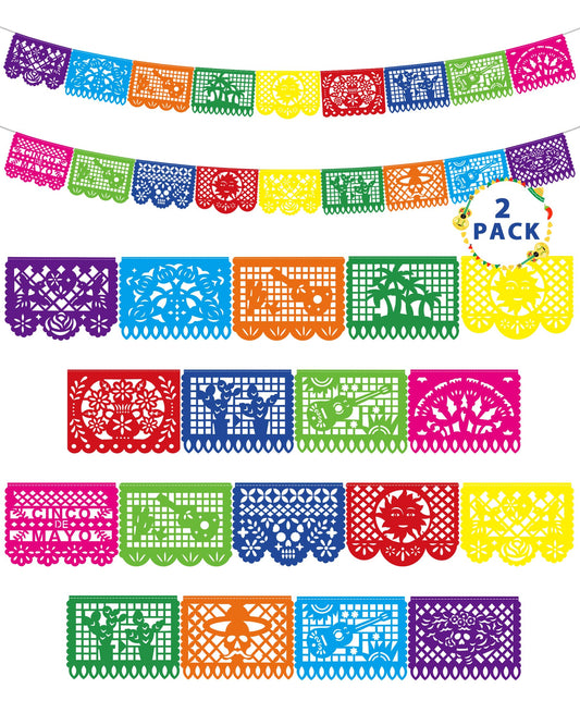 Heartome Cinco de Mayo banner contents for long, versatile displays.