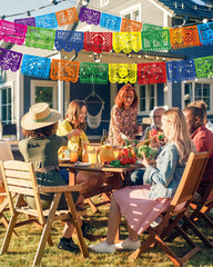 Heartome vibrant colors enhance any Mexican-themed celebration decor.