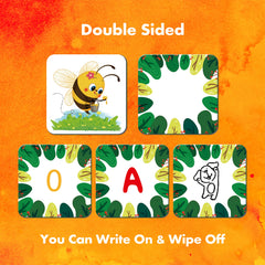 Hebayy cards are thick and durable, helping withstand frequent handling by little hands.