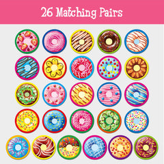 Hebayy donut game play area spread for family game night