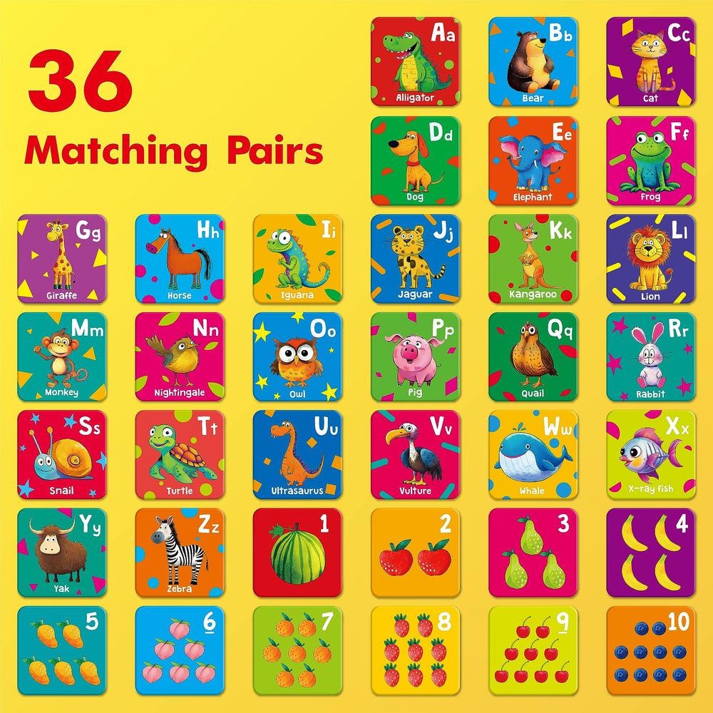 Hebayy memory game cards close-up show durable stock for daily use