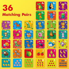 Hebayy memory game cards close-up show durable stock for daily use