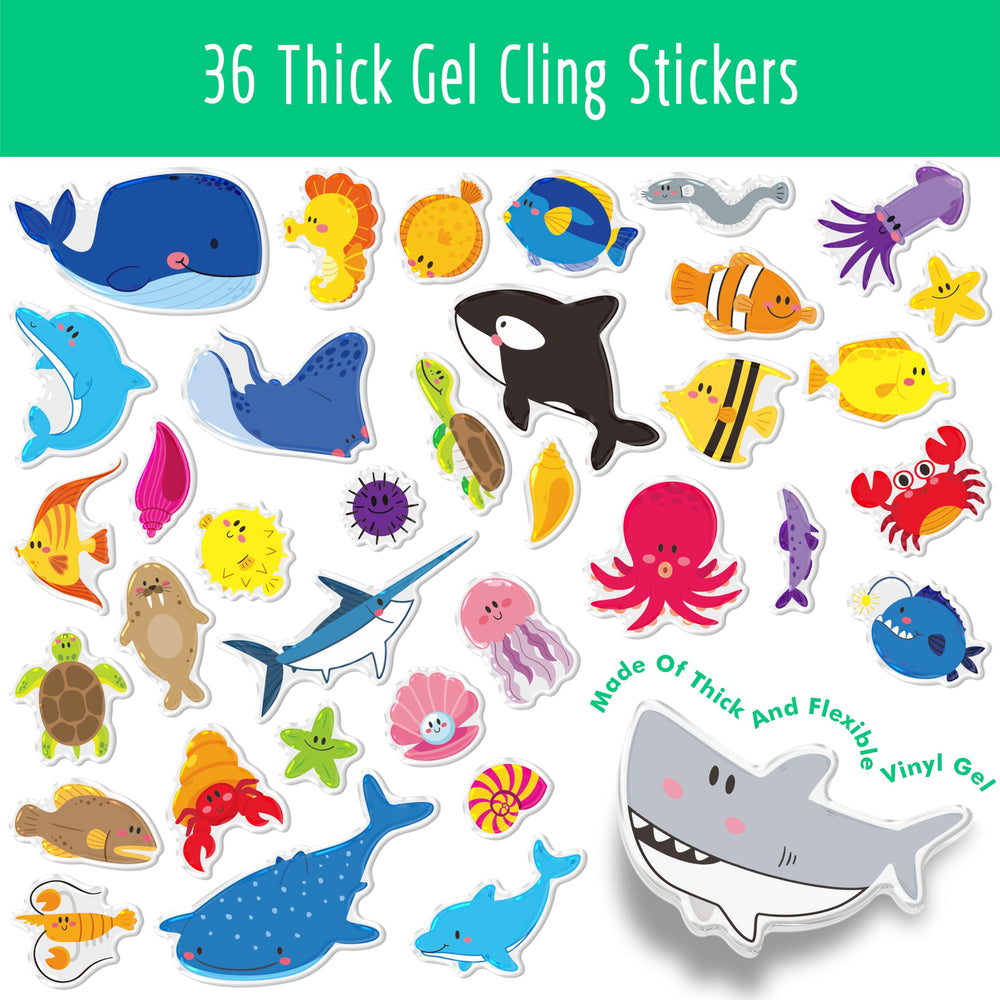 Hebayy open sticker book layout offers spacious space for creativity