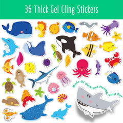 Hebayy open sticker book layout offers spacious space for creativity