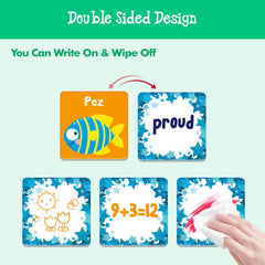 Hebayy dog card helps children learn animal vocabulary through matching.