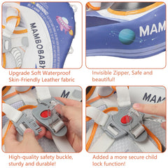 HECCEI Mambobaby backstroke mode supports tiny swimmers with gentle guidance.