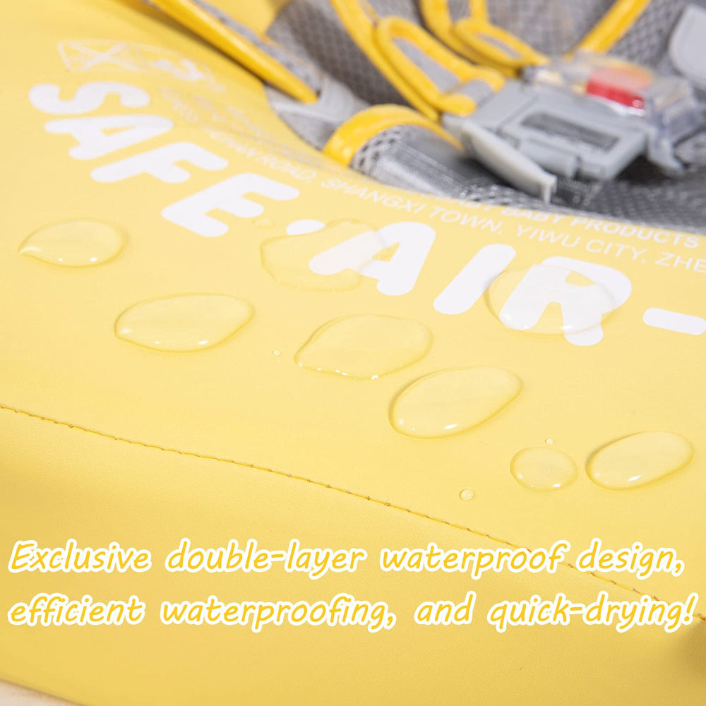 HECCEI Mambobaby Float breaststroke mode supports natural kicking with balanced buoyancy.