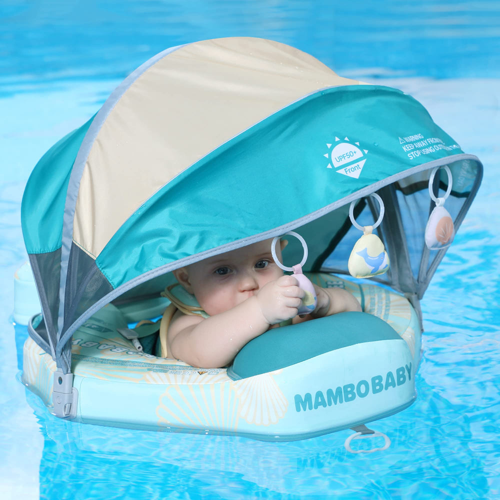Sun protection canopy with UPF 50+ shields delicate skin outdoors.