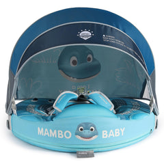 HECCEI Mambobaby float with tail supports balance and prevents backward tipping.