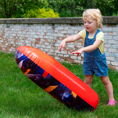Hedstrom Spider-Man Bop Bag party decoration adds themed fun to gatherings.