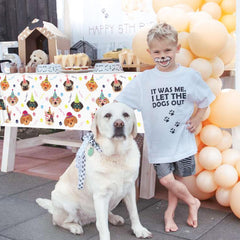 Hegbolke puppy napkins with paw motifs for quick, tidy messes
