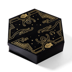 HEIMDALLR dice set on table, providing elevated visual presence