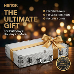 HEITOK poker night gathering setup for home tournaments