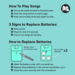 Hello 2 Kids batteries pre-installed for immediate use.