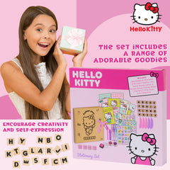Hello Kitty scrapbook kit sticker sheets to decorate pages and cards