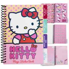 Hello Kitty sticker book cover with vibrant designs for instant inspiration