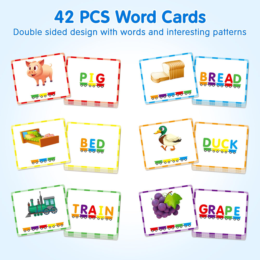 Helsort magnets; strong connections enable easy alphabet ordering.