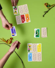 2 to 5 players can enjoy Papageno together