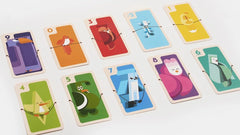 Family-friendly Papageno card game for 2-5 players