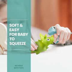 Dishwasher-safe Hely Cancy bath toys for quick cleanup.