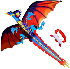 HENGDA KITE classic dragon kite in flight for family fun