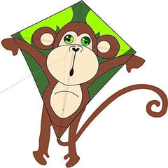 HENGDA KITE monkey kite side view, durable fabric for breezy days.