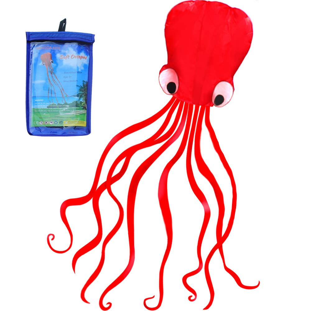HENGDA KITE Octopus Flyer out-of-bag ready to fly in parks