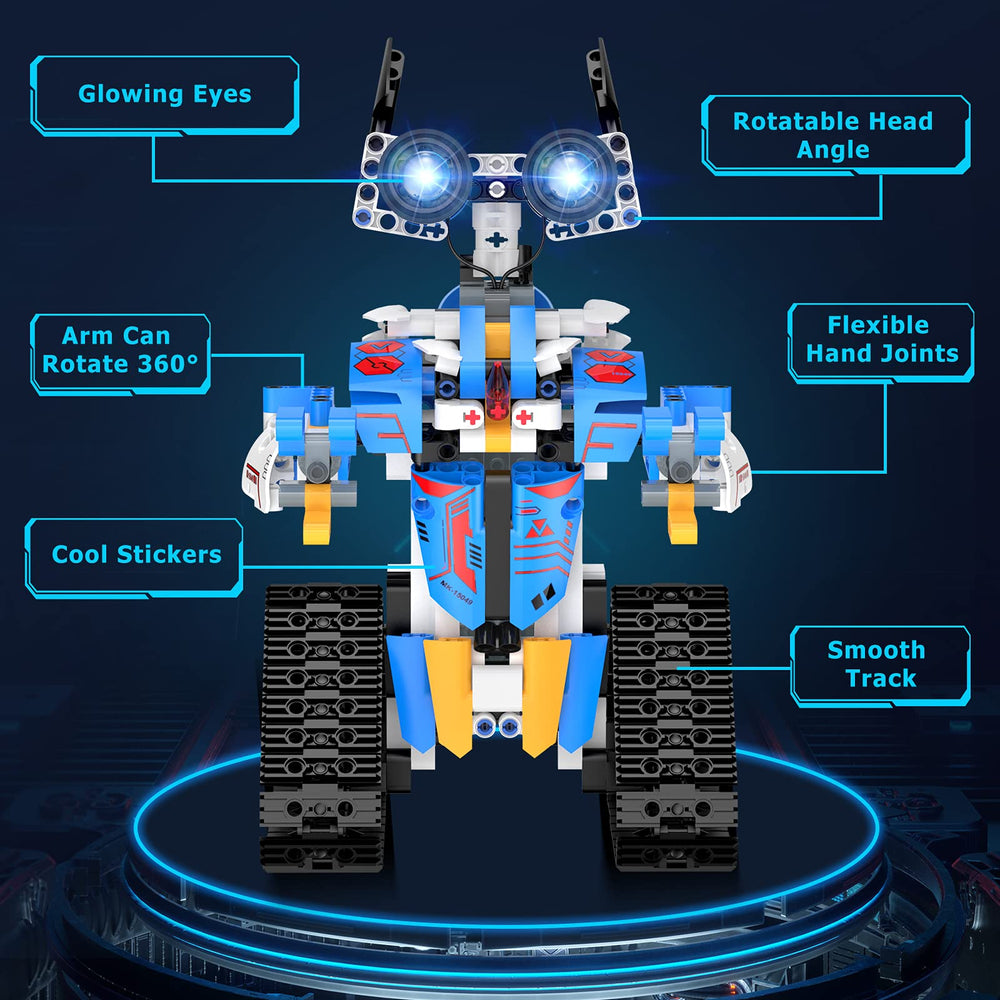 Henoda robot toy glowing eyes for immersive play sessions