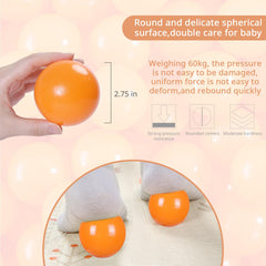 Heopeis BPA-free plastic balls ensure peace of mind during play.